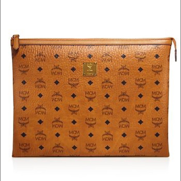 MCM Handbags - 100% Authentic MCM Heritage Pouch
